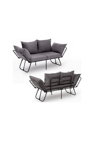 Pafu Viper İkili Katlanır Yataklı Koltuk Soho Gri