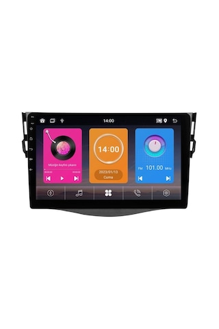 Toyota Rav4 Android Multimedya Sistemi 2006-2012 For-x 6/128