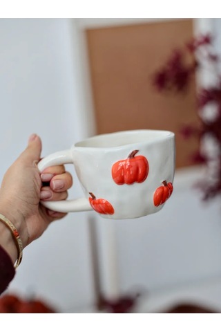 Home Lovers Seramik Sonbahar Çay Ve Kahve Kupası 380 Ml 486696115 Sütlü