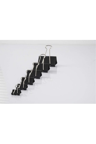 Kraf Kağıt Kıskacı Bınder Clıps 32 Mm 432g 12'li