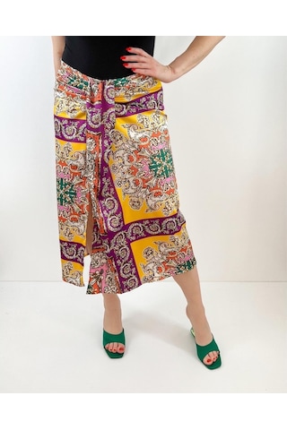 Modaonna Saten Pareo Etek