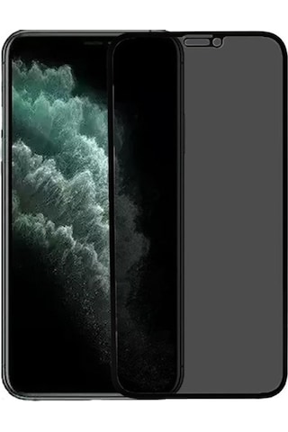 Apple Uyumlu iPhone 11 Pro Max Full-Screen Privacy Mat Görünmez Ekran