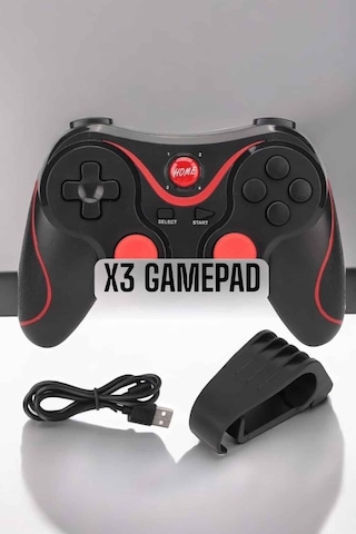 X3 Gamepad Oyun Kolu Bluetooth Bağlantılı Gamestick Android Uyumlu 98584851