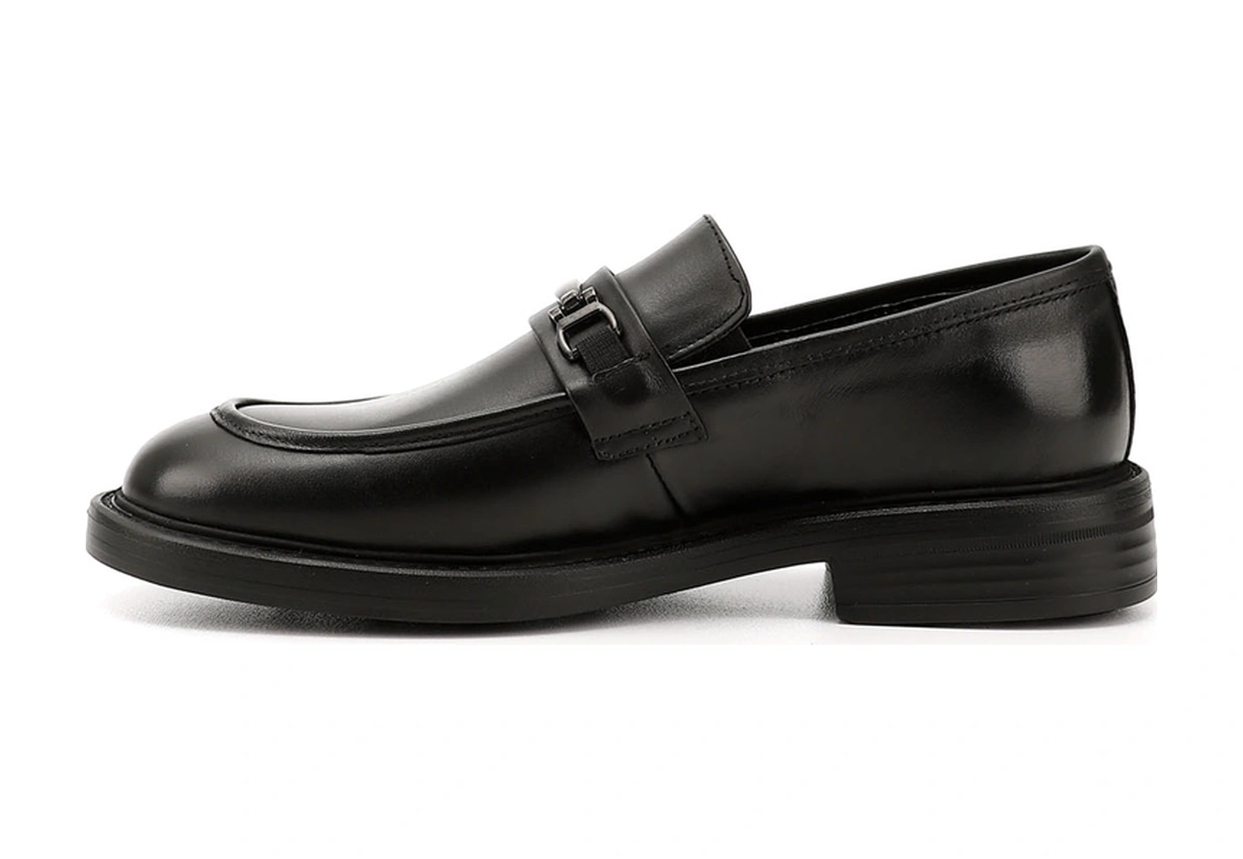 Gönderi R Erkek Siyah Tokalı Hakiki Deri Loafer Ayakkabı Ddma83631520 Siyah