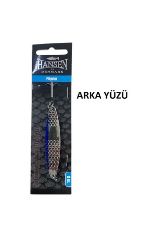 Hansen Pilgrim 7.8cm 14gr Silver Blue Kaşık