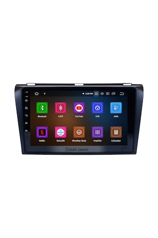Mazda 3 2006-2012 Multimedya Navigasyon Usb Kamera Carplayer 6 Ram