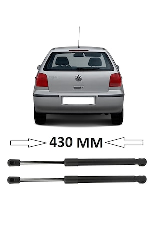 Volkswagen Vw Polo Hb 1994-1999 Uyumlu Sağ + Sol Takım Bagaj Amortisörü 2 Adet 430mm 6n0827550a Bagaj Amortisörü
