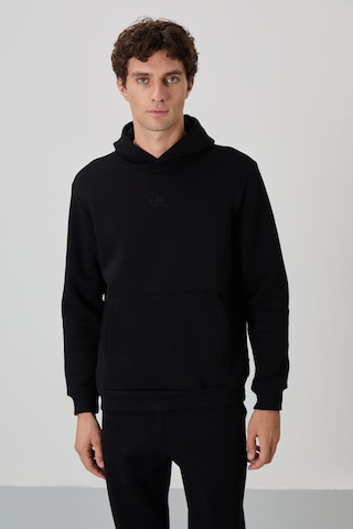 Tommy Life David Siyah Şardonlu Erkek Eşofman Takım - 85192 Siyah