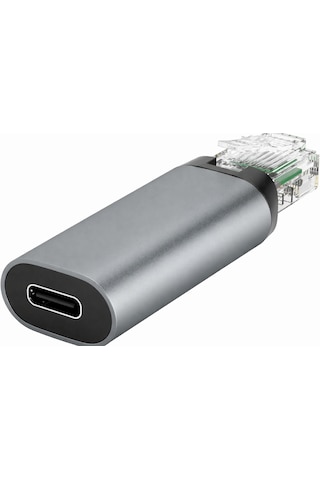 Usb-c Ethernet Adaptörü Type-c Dişi Rj45 Erkek 1gbps Gigabit Usb 3.0 Ağ Çevirici
