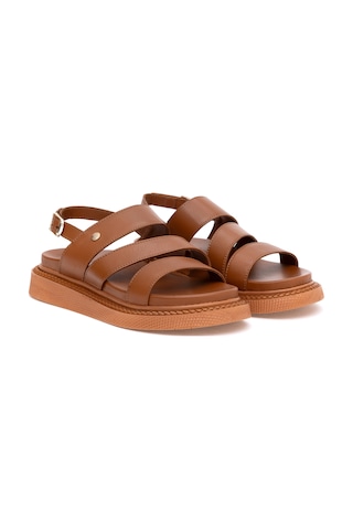 U.S. Polo Assn. Kadın Taba Sandalet 50287291-VR099