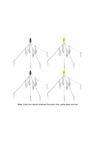 Novahub 5 Kollu Şemsiye Olta Takımı - Çoklu Balık Avı İçin Mükemmel, Küçük Ebatlı