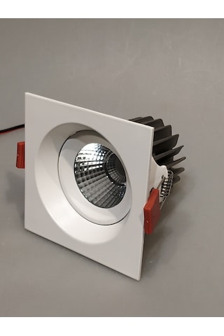 12W Günışığı Kare Hareketli Led Spot