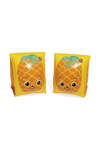 Ananas Figürlü Deniz Havuz Çocuk Yüzücü Kolluk - 3 - 6 Yaş Arası Çok Renkli