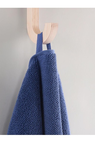 Cotton %100 Banyo Havlusu 50x90 Cm Royal Mavi