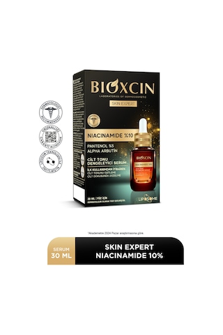 Bioxcin Skin Expert Niacinamide % 10 Serum 30 Ml - Panthenol % 5 Alpha Arbutin Ton Dengeleyici Yüz Serumu