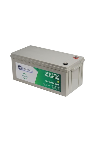 Agromot 12 V 200 Ah Jel Akü Deep Cycle Nano Carbon Agm Battery
