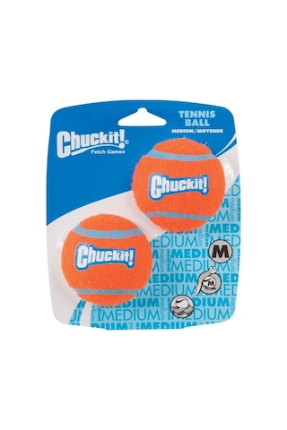 Chuckit 2'li Köpek Tenis Oyun Topu Orta Boy 6.4 CM