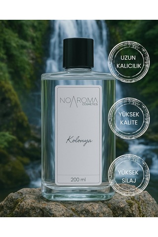 Roses Musk Unısex Muadil Parfüm Kokulu Kolonya Cam Şişe 200 Ml