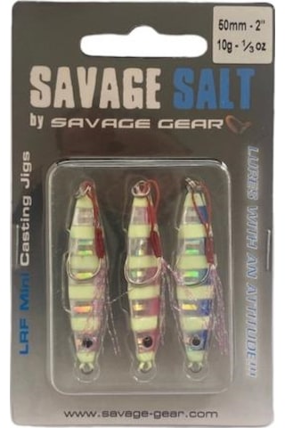 Savage Gear Psycho Sprat Lrf Jig Yem 3adet Set Turkish Zebra Mix