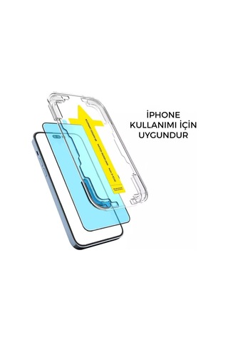 Iphone 13 Pro Max Uyumlu 6d Temperli Cam Tak Kullan Ekran Koruyucu Kırılmaz Telefon Camı