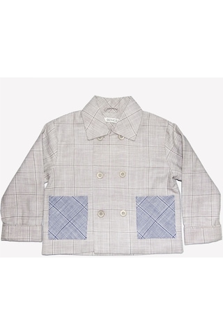 Ozmoz Ozmoz Erkek Bebek Baharlık Klasik Pantolon Ceket Takım Kahverengi