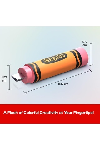 Crayola 64gb Sdczıc-064g-g46o Usb-c 3.2 Gen1 Type-c Flash Bellek Mango Tango Diğer