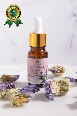 Goomy Misk Adaçayı Yağı %100 Doğal Bitkisel Uçucu Yağ Clary Sage Oil 10ml 10 ML