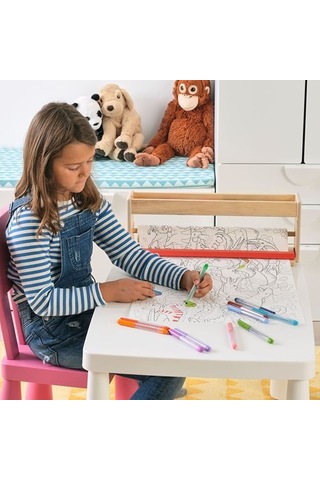 Ikea Måla Depolamalı Rulo Kağıt Tutucu, Huş Çok Renkli