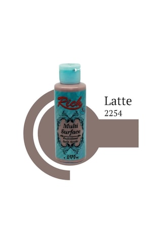 Mey İthalat Rich Multi Surface 2254 Latte Akrilik Boya 120 Cc Diğer