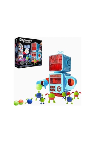 Discovery Mindblown Dıy Prize-pod Retro Otomat Robot Yapım Seti Bilim Seti Kırmızı-mavi