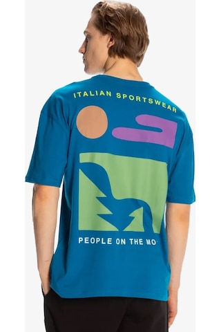 Kappa Kappa Sport Floyd Erkek Mavi T-shirt 321w7tw-798 Mavi
