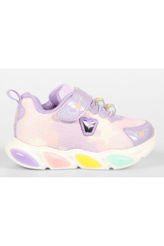 Vicco Gelato Işıklı Ortopedik Çocuk Spor Ayakkabı Lila
