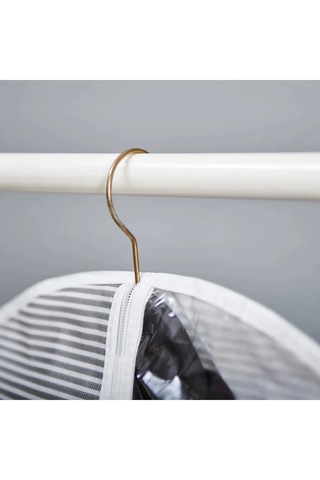 Pencereli Elbise Kılıfı 62x100 Beyaz