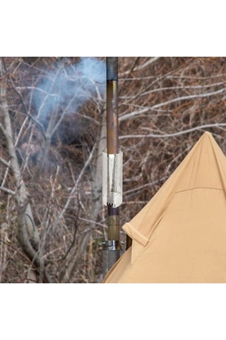 Campasist Soba Borusu Delikli Çadır Yanık Koruyucu