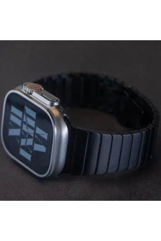 Apple Uyumlu Watch 10 46mm Kordon Krd-79 Metal Strap Luxury Kayış
