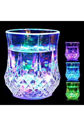 Sones Yaratıcı Renkli Led Işık Ananas Endüktif Gökkuşağı Renkli Bardak