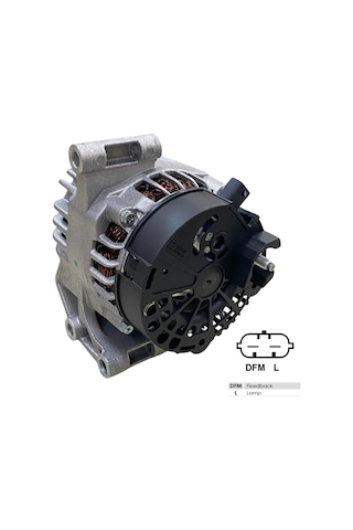 DENSO 12V ALTERNATÖR DİNAMO 105 A OPEL ASTRA H/CORSA D/MERIVA 1.3 CDTI