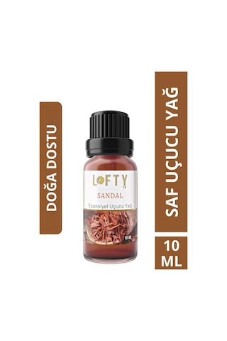 Lofty Sandal Uçucu Yağ Buhurdanlık Esansı Oda Kokusu 10 ML