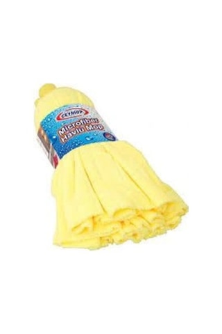 Ceymop Vidalı Mikrofiber Havlu Mop Çok Renkli