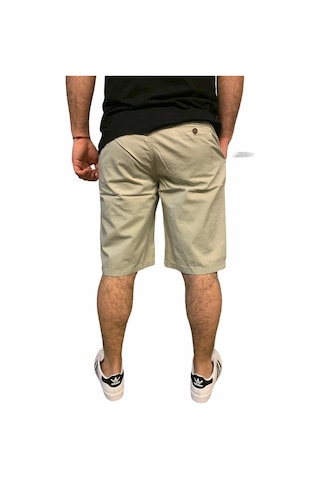Superfly Chino Erkek Gri Şort 21706-05 Siyah