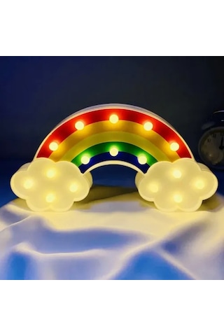 Led Işıklı Gökkuşağı Gece Lambası Diğer 77050242