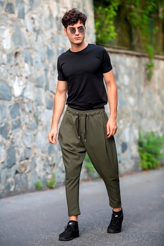 Baykim Sports Wears Şalvar Model Pantolon Haki Renk