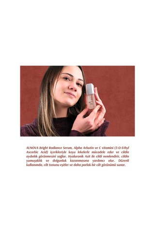 C Vitamini & Alfa Arbutin & Hyaluronik Asit Içeren Aydınlatıcı Serum - Bright Radiance Serum