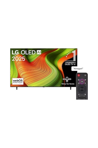 LG OLED65B56LA 65'' 165 Ekran Uydu Alıcılı 4K Ultra HD Smart webOS OLED TV