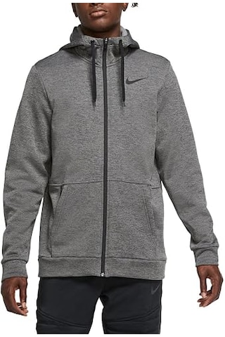 Nike Men's Therma Full-zip Training Hoodie Cu6231-071 Antrasit