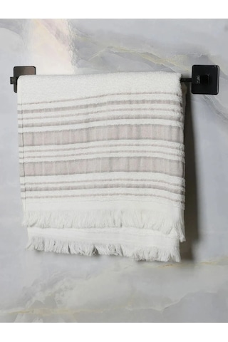 Yapışkanlı 4'lü Siyah Uzun Havluluk Rulo Havluluk Wc Tuvalet Kağıtlık Yuvarlak Havluluk Seti Siyah