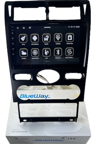 Ford Mondeo 2002-2007 Blueway 8-128 Tam Profesyonel Oem Multimedia 9"