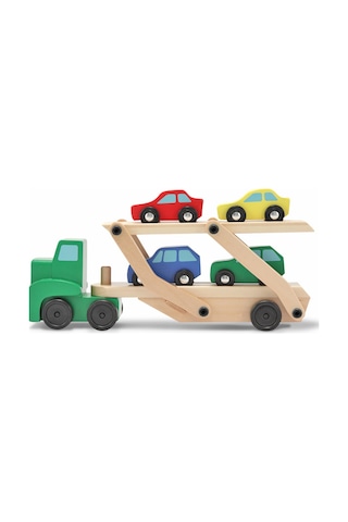 Melissa And Doug Ahşap Araba Taşıyıcı