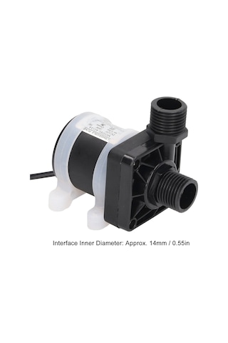 Hombey 12v Dc 20w 800l/h Akvaryum Sulama Sistemi İçin Sessiz Su Pompa Ipx8