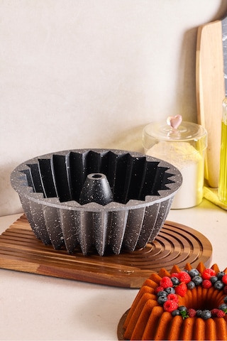 Cake Pro Döküm Yıldız Silver Kek Kalıbı Gümüş